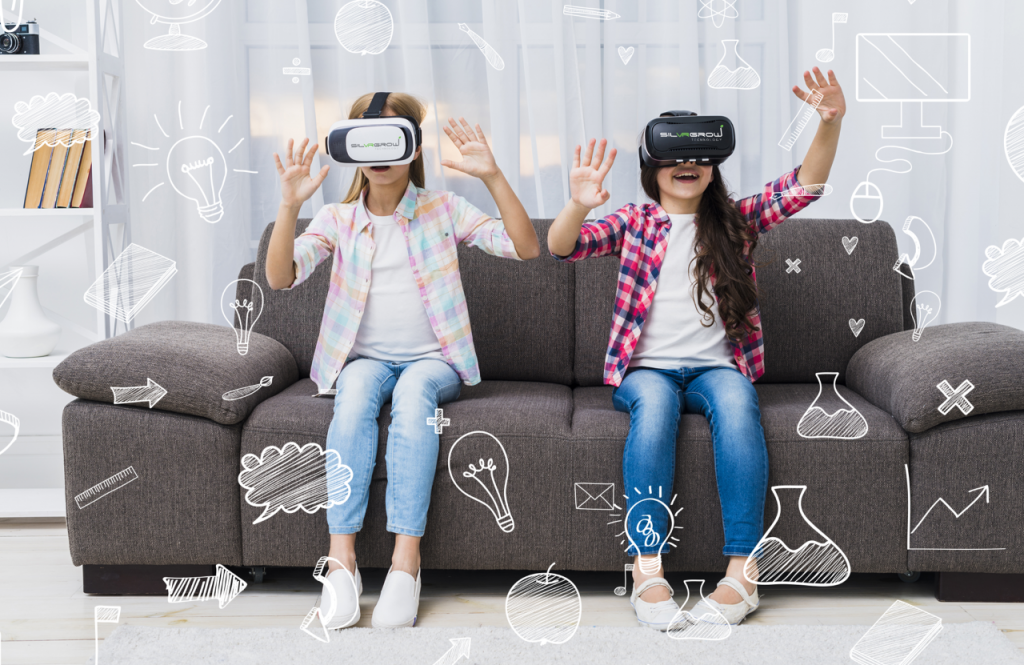 Students experience silvrgrow VR FutureClass