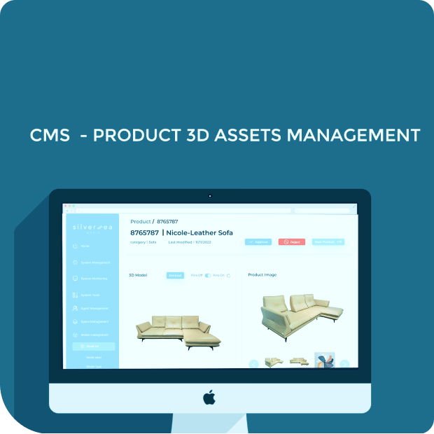 Manage 3D digital assets with CMS platform